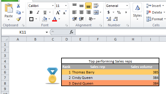 Excel Hack 6: How to create a rank and ensure no rank numbers are duplicated or left out