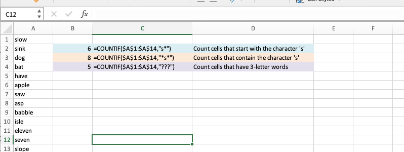 Excel Hack 49: Three things you can do with the COUNTIF function in Excel