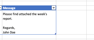 Excel Hack 30: Create paragraphs in cells in Excel